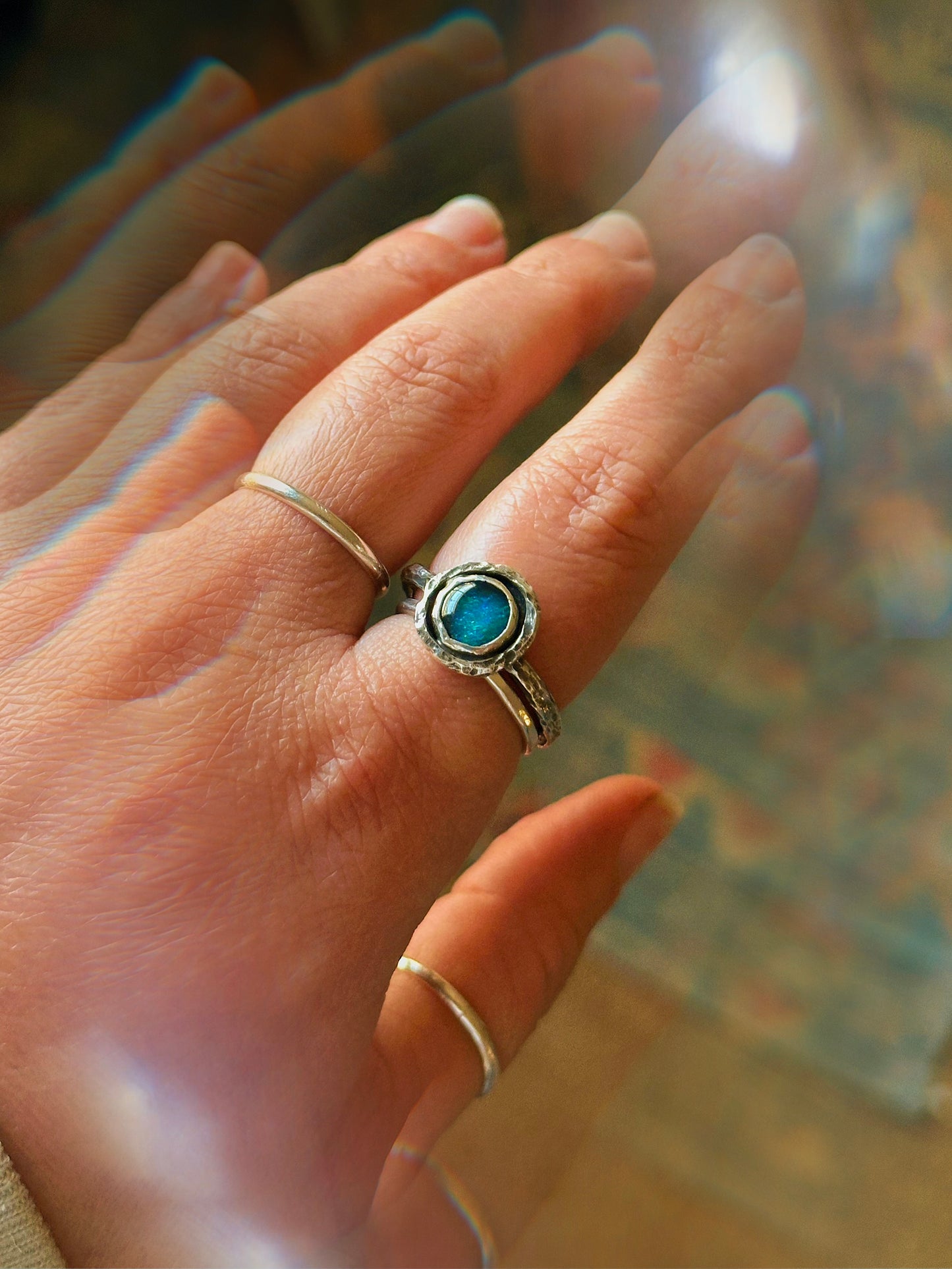 Ocean Relic Ring - Australian Opal (Limited Release)
