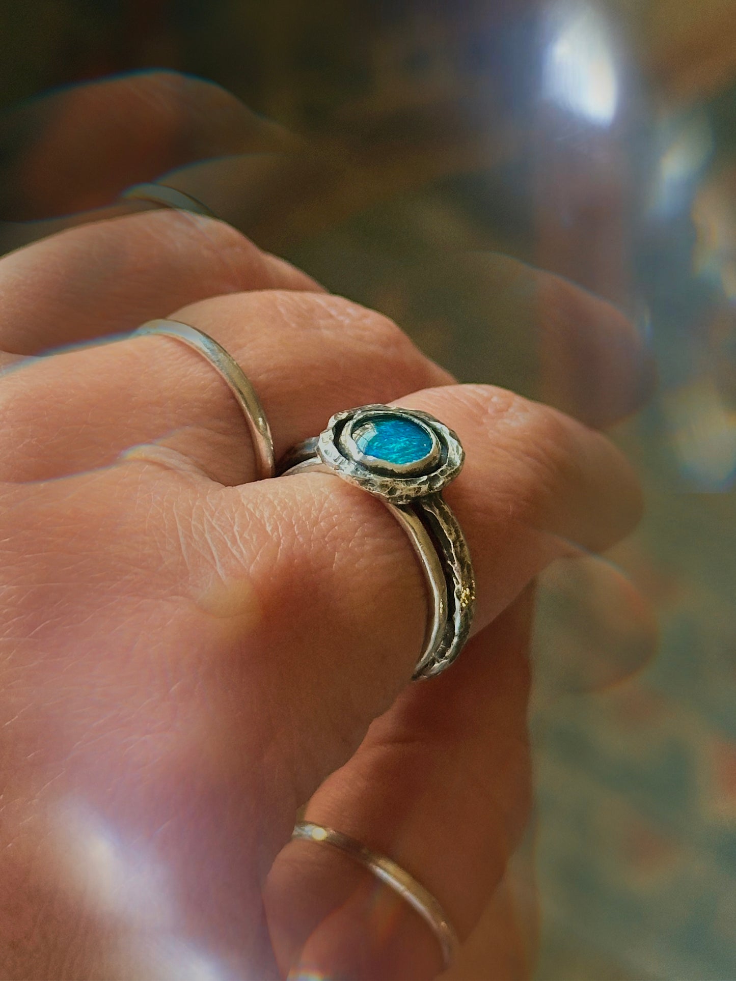 Ocean Relic Ring - Australian Opal (Limited Release)
