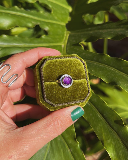 The Sobriety Ring - Amethyst - Made To Order