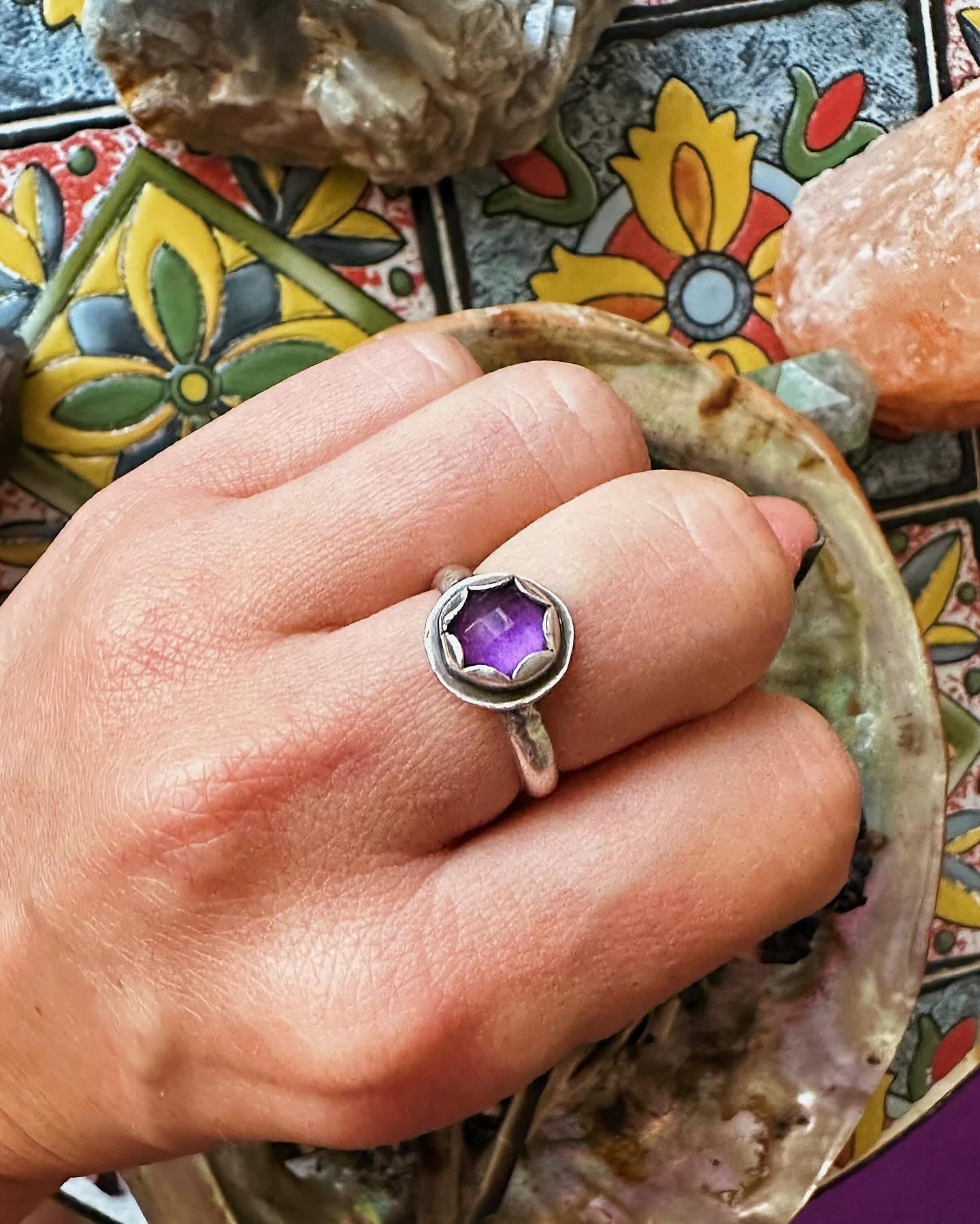 The Sobriety Ring - Amethyst - Made To Order