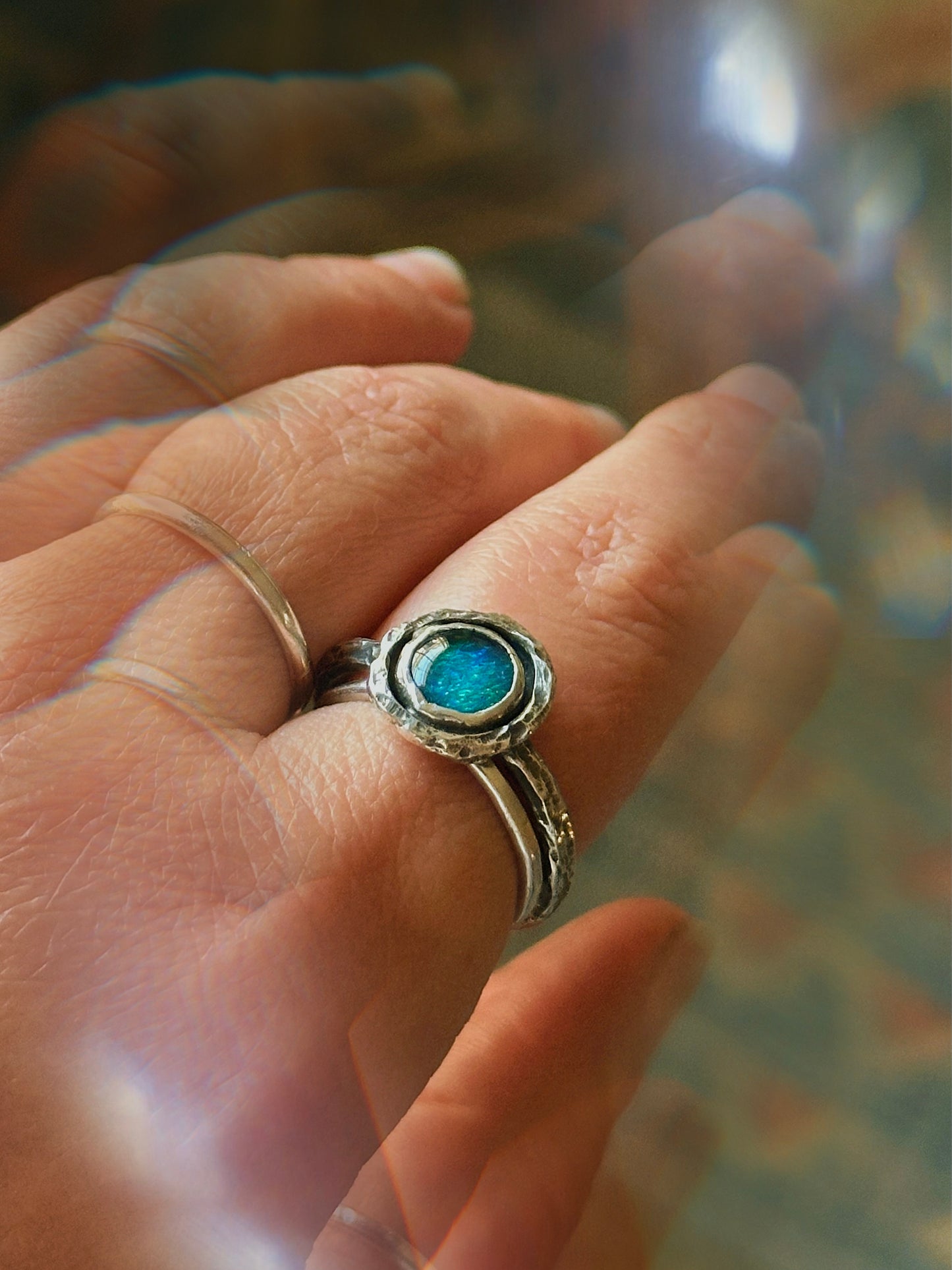 Ocean Relic Ring - Australian Opal (Limited Release)